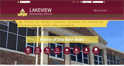 Desktop Screenshot of lakeviewschool.zion6.org