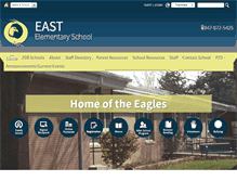 Tablet Screenshot of eastschool.zion6.org